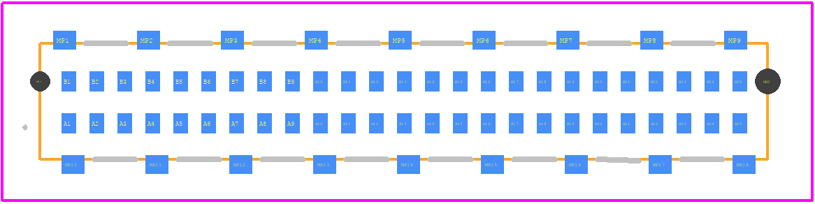 144662 - TE Connectivity PCB footprint - Other - Other - 144662-1