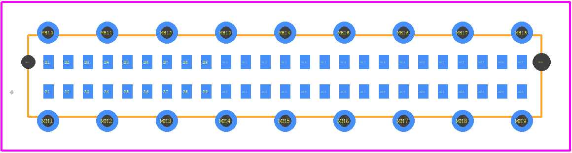 144663 - TE Connectivity PCB footprint - Other - Other - 144663-1_2021