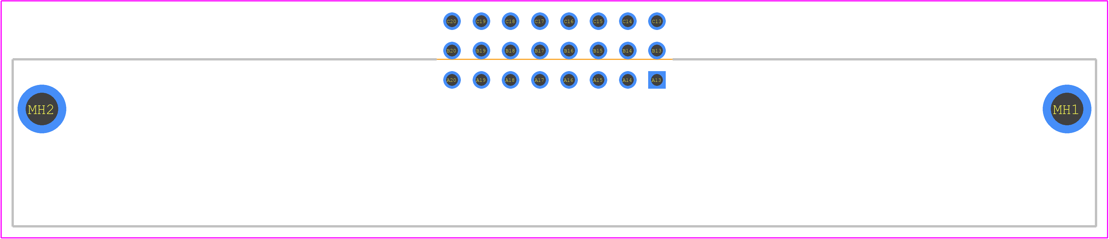 374148 - TE Connectivity PCB footprint - Other - Other - 374148-2
