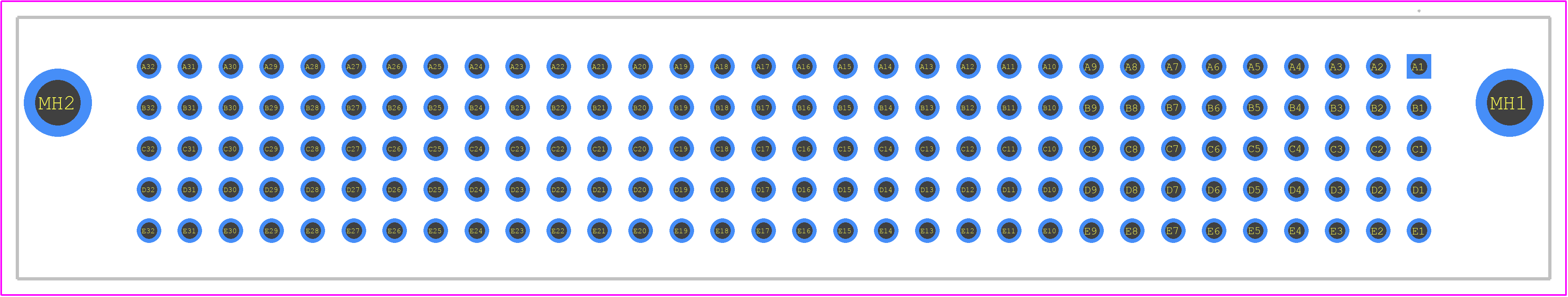 374472 - TE Connectivity PCB footprint - Other - Other - 374472-1