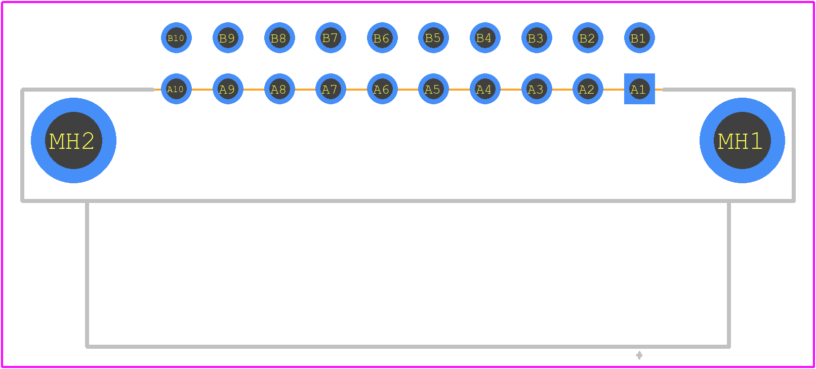 384275 - TE Connectivity PCB footprint - Other - Other - 384275