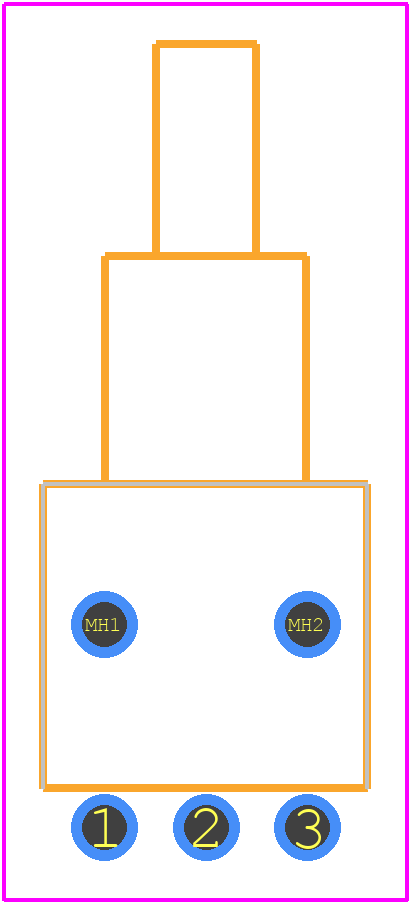 TL36W004000 - Apem PCB footprint - Other - Other - TL36W004000-1