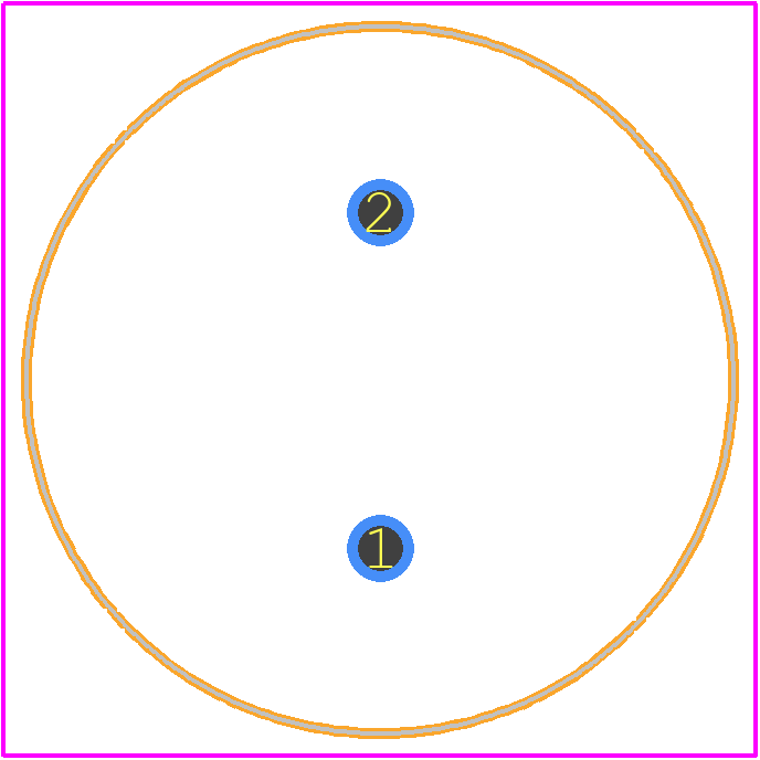 KXG1606 - KINGSTATE PCB footprint - Other - Other - KXG1606-1