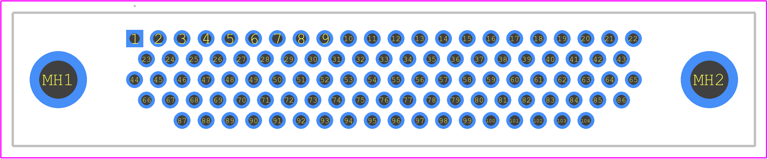 8MCNJ104POL3 - Souriau PCB footprint - Other - Other - 8MCNJ104POL3-5