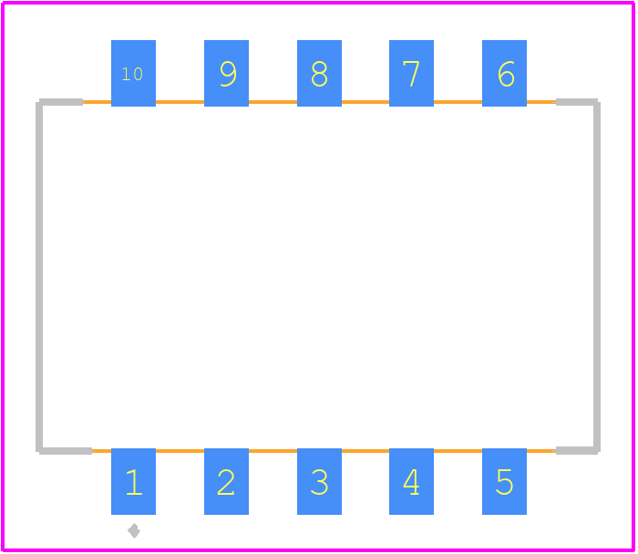 R-78AA12-0.5SMD-R - RECOM Power PCB footprint - Other - Other - R-78AA12-0.5SMD-R-1