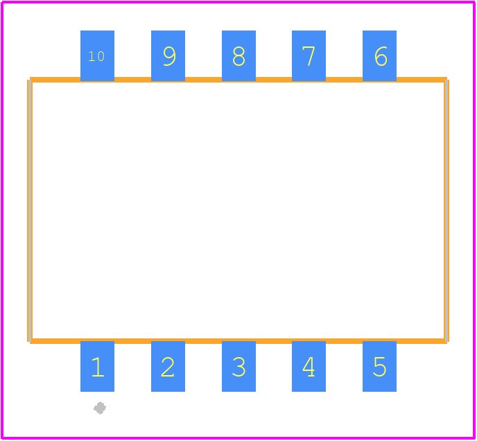 R-78AA5.0-0.5SMD - RECOM Power PCB footprint - Other - Other - R-78AA-0.5