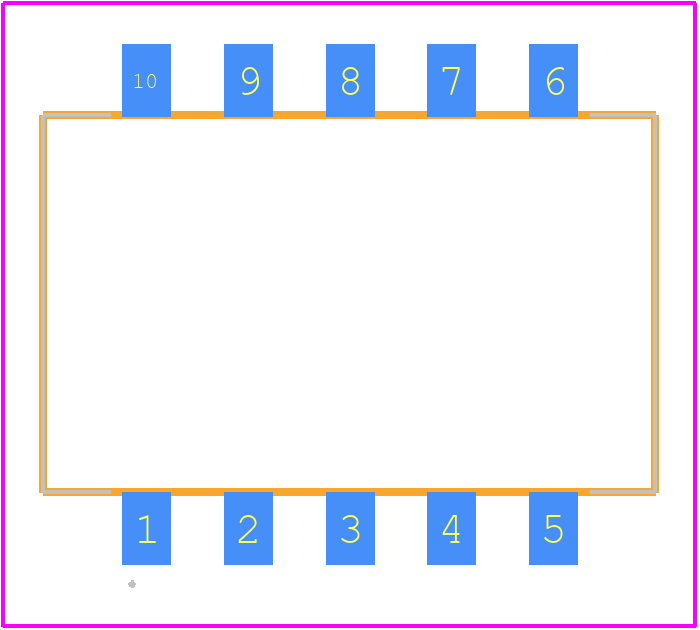 R-78AA5.0-0.5SMD-R - RECOM Power PCB footprint - Other - Other - R-78AA-0.5_SMT