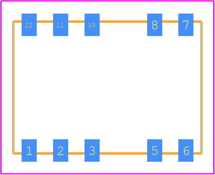 R1S-3.33.3 - RECOM Power PCB footprint - Other - Other - R1S-3.33.3-1
