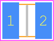 MC12FA221J-F - Cornell Dubilier PCB footprint - Capacitor Chip Non-polarised - Capacitor Chip Non-polarised - MC12FA221J-F