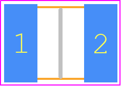 MC18FD331J-F - Cornell Dubilier PCB footprint - Capacitor Chip Non-polarised - Capacitor Chip Non-polarised - MC18FA431J-F
