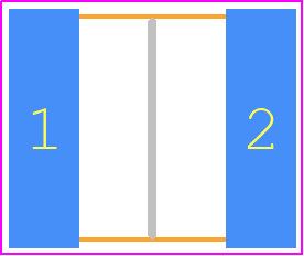 MC22FF102J-F - Cornell Dubilier PCB footprint - Capacitor Chip Non-polarised - Capacitor Chip Non-polarised - 2220