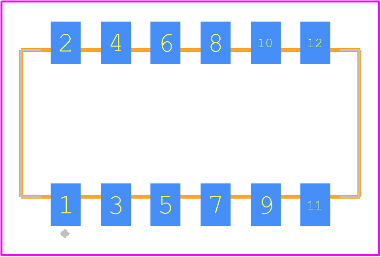 SDA06H0SB - LITTELFUSE PCB footprint - Other - Other - SDA06H0SB
