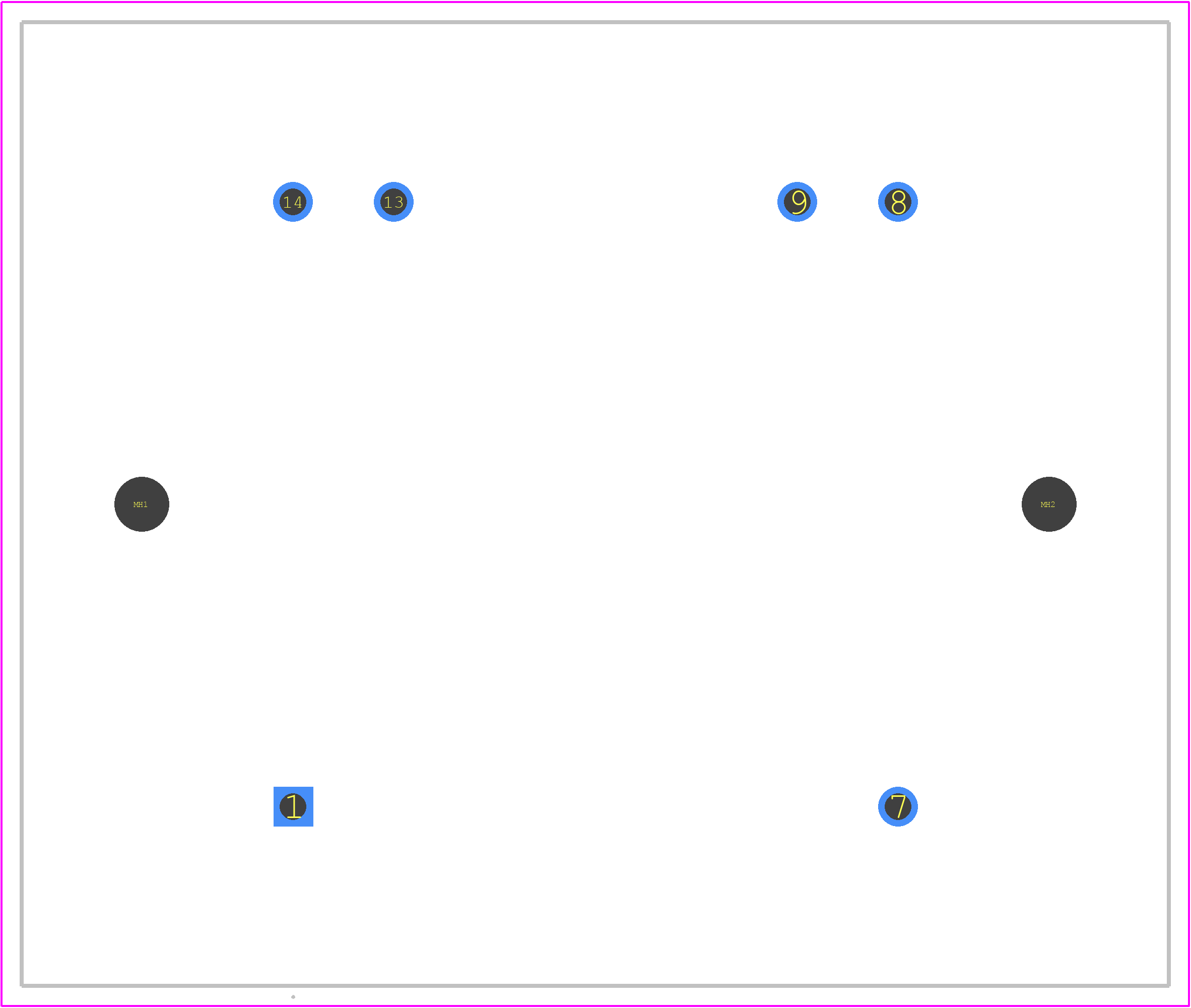 44309 - MYRRA PCB footprint - Other - Other - 44309-2