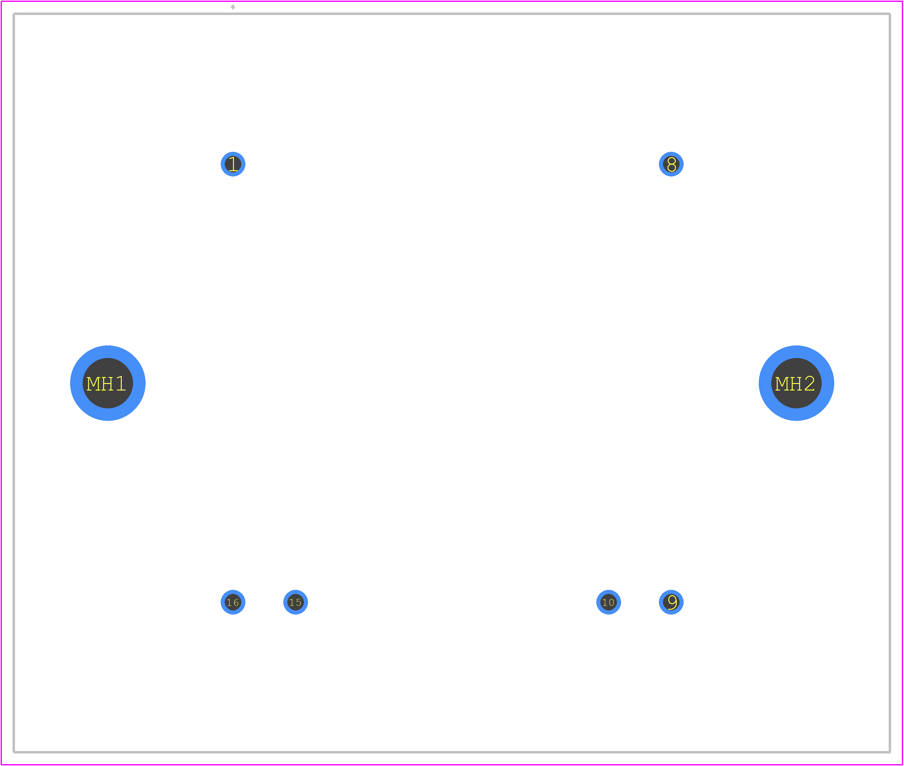 44383 - MYRRA PCB footprint - Other - Other - 44383-1