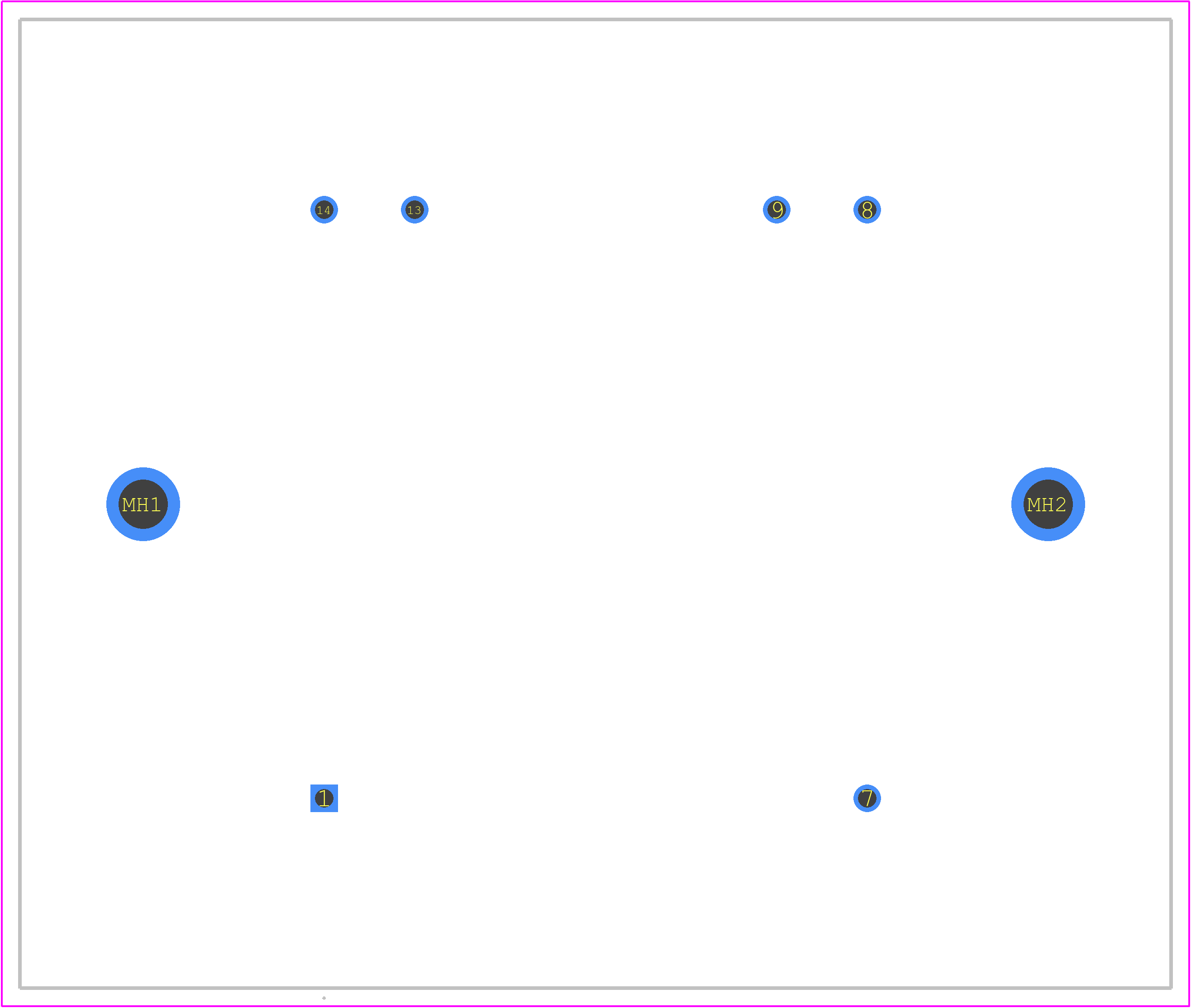 44441 - MYRRA PCB footprint - Other - Other - 44441-2