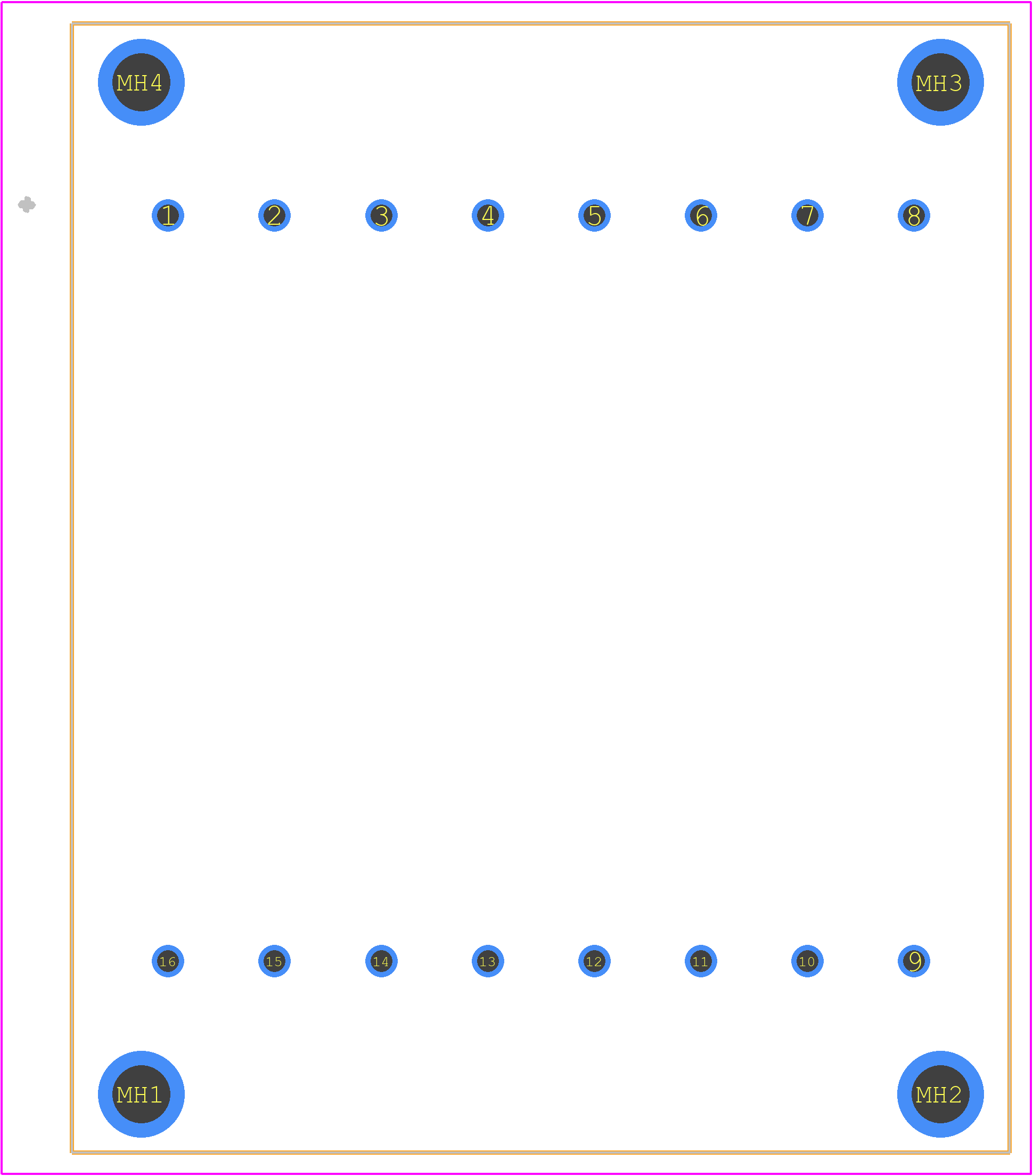 45028 - MYRRA PCB footprint - Other - Other - 45028-3