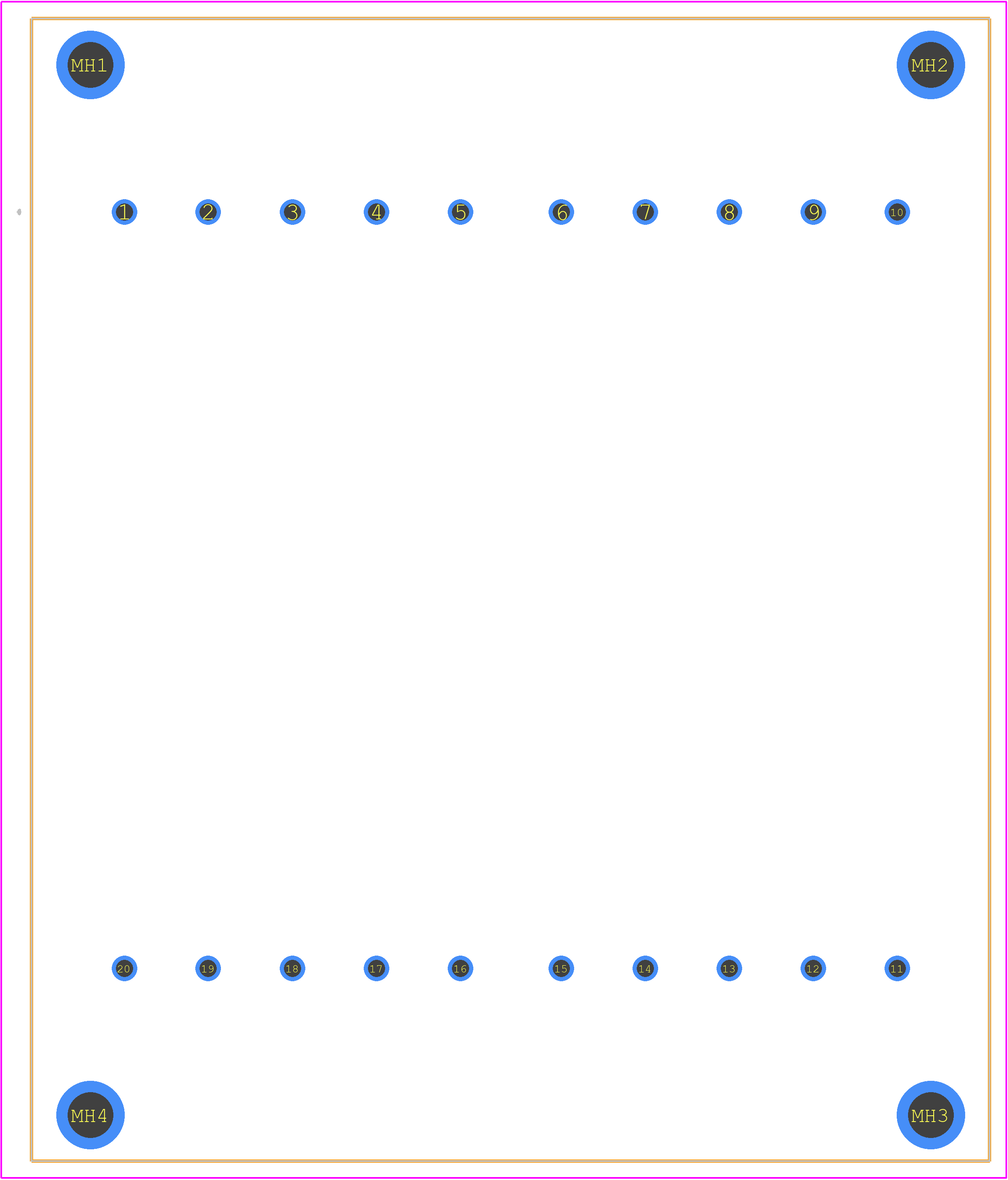 45062 - MYRRA PCB footprint - Other - Other - 45062-1