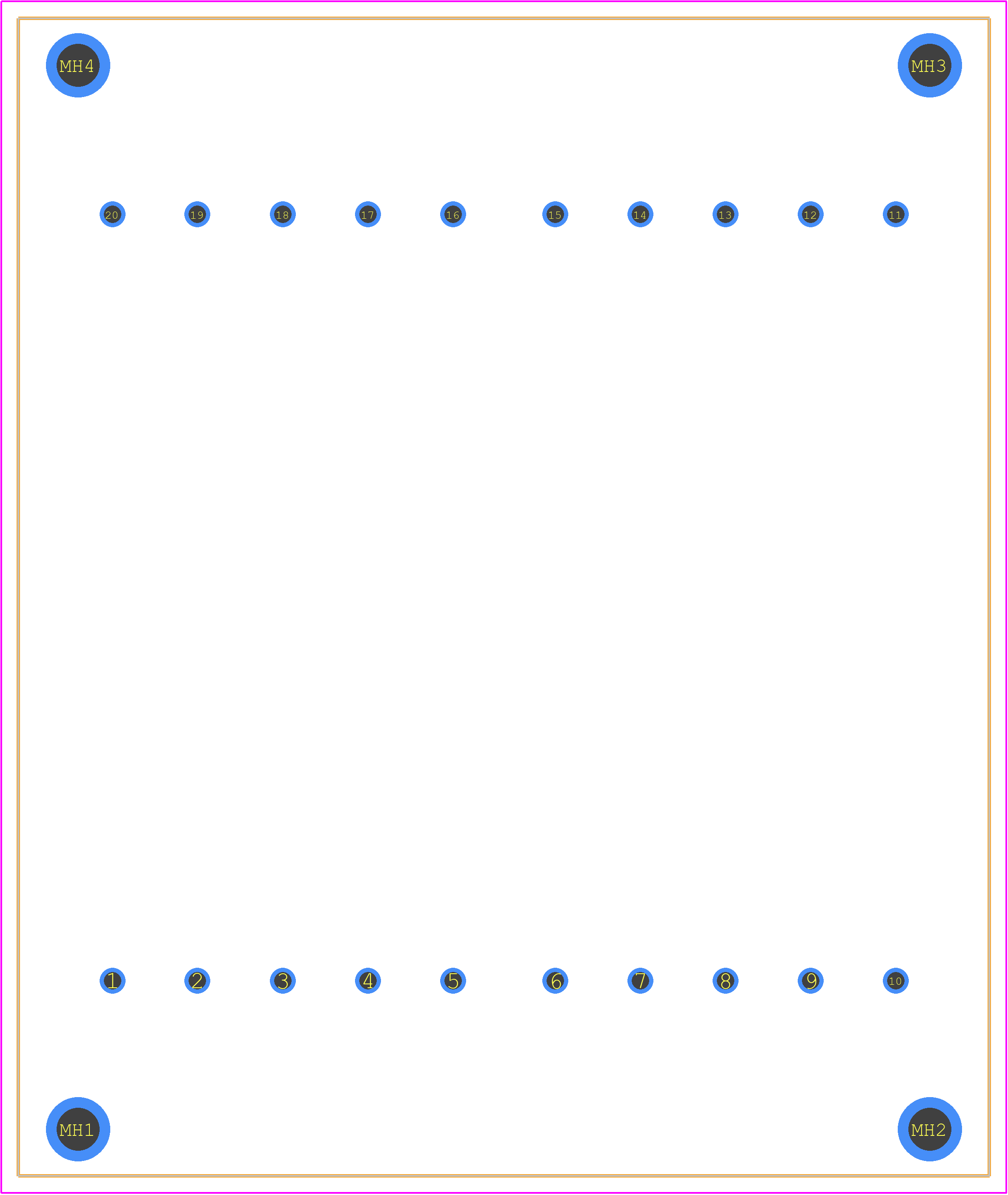 45064 - MYRRA PCB footprint - Other - Other - 45064-1