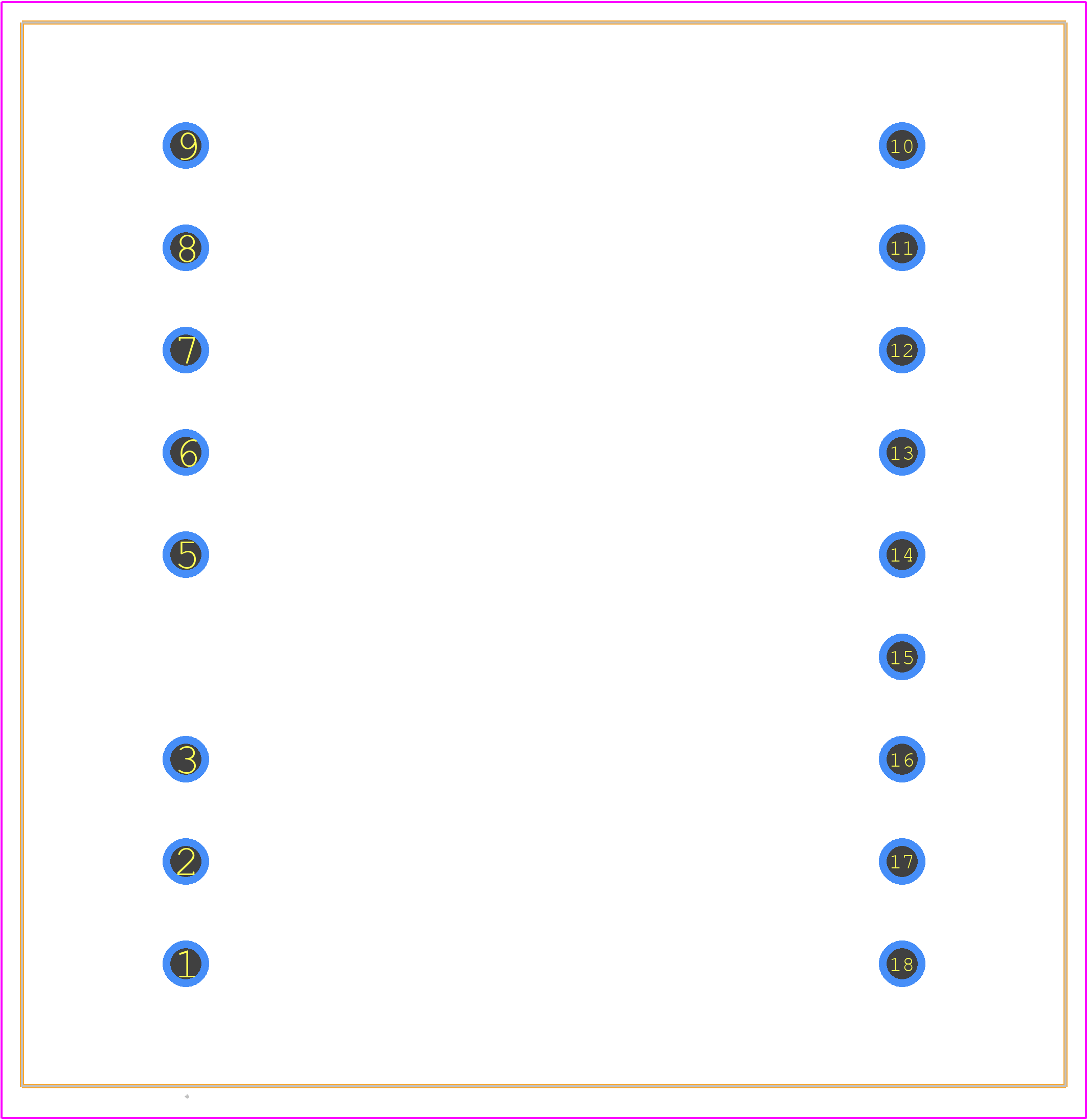 74070 - MYRRA PCB footprint - Other - Other - 74070-2