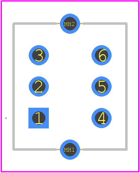 2MD1T1B4VS2QES - RS Pro PCB footprint - Other - Other - 2MD1T1B4VS2QES-3