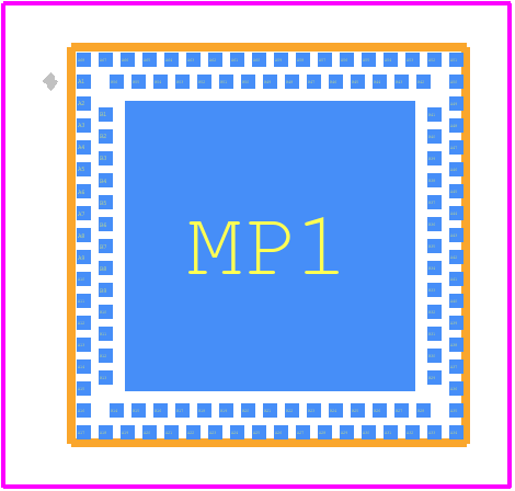 PIC32MZ2048EFM124T-I/TL - Microchip PCB footprint - Other - Other - PIC32MZ2048EFM124-E/TL-1