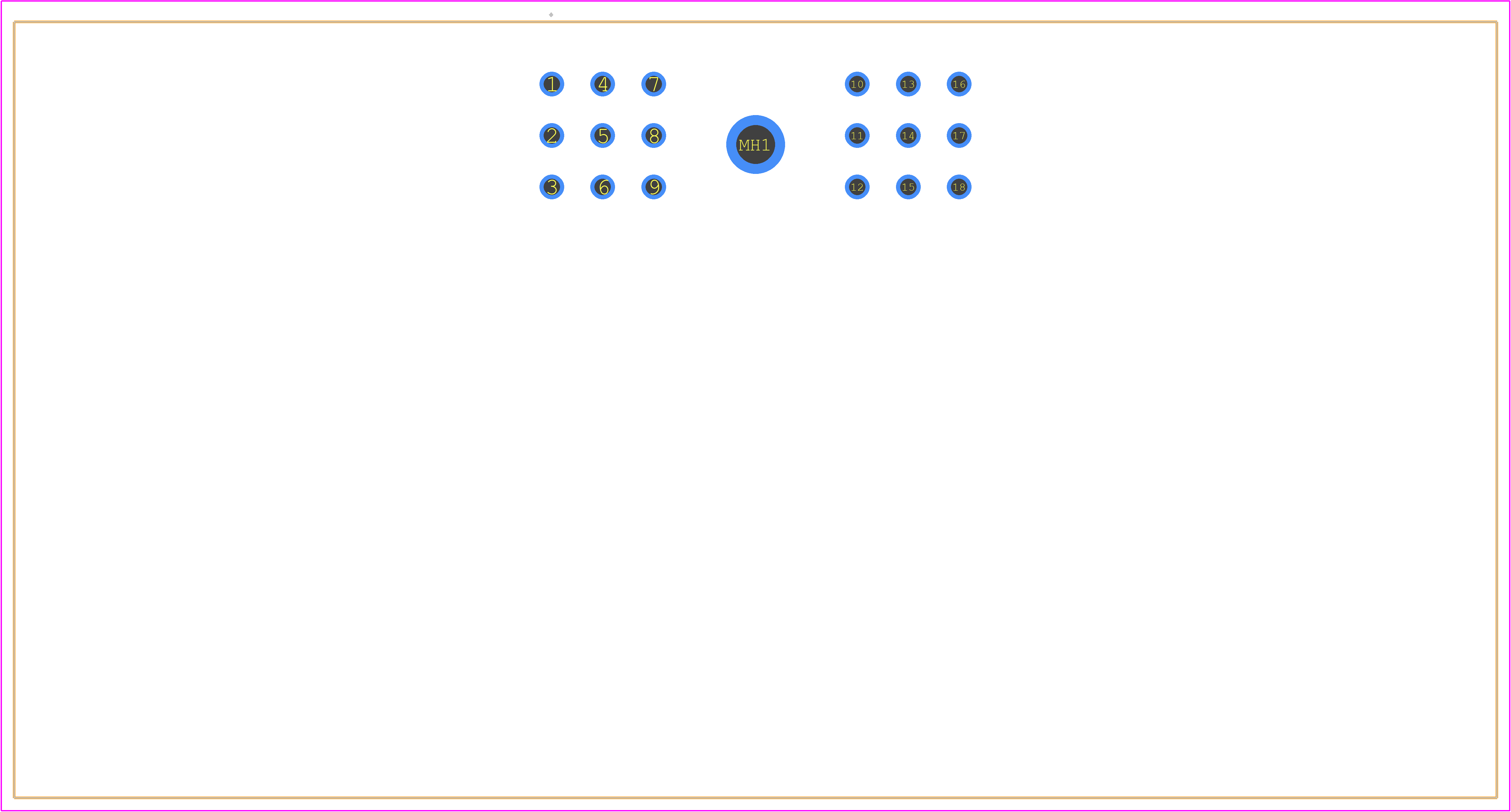 5810118039 - Cinch Connectivity Solutions PCB footprint - Other - Other - 5810118039-1