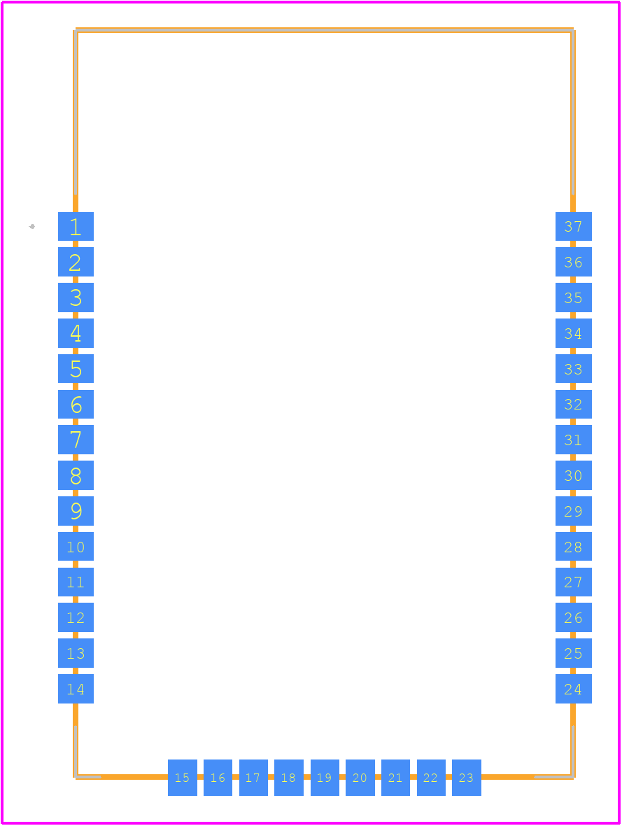 RN1810E-I/RM110 - Microchip PCB footprint - Other - Other - RN1810E-I/RM110-3