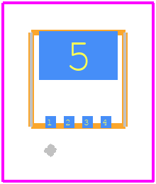 STL3NM60N - STMicroelectronics PCB footprint - Other - Other - PowerFLAT™ 3.3 x 3.3 HV
