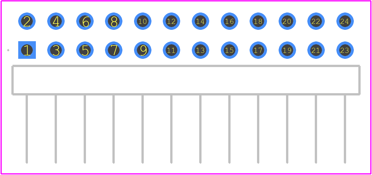 PH2RA-24-UA - Adam Tech PCB footprint - Other - Other - PH2RA-24-UA-2