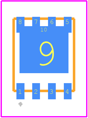 NVMFSC1D6N06CL - onsemi PCB footprint - Other - Other - DFN8 5.1x6.15, 1.27P CASE 506EG ISSUE B