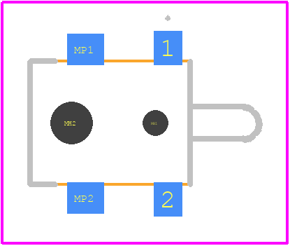 SDS004 - LITTELFUSE PCB footprint - Other - Other - SDS004-1