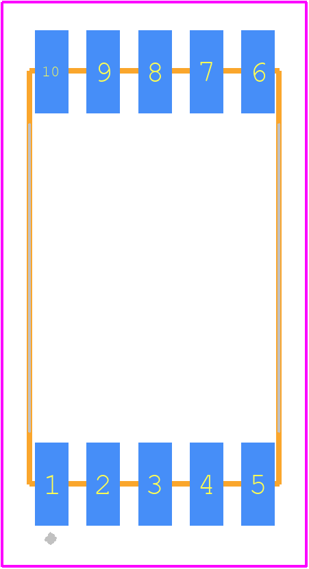 KCSA04-106 - Kingbright PCB footprint - Other - Other - KCSA04-106-1