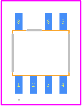 NCP1234BD65R2G - onsemi PCB footprint - Other - Other - SOIC−7 CASE 751U ISSUE E_2025