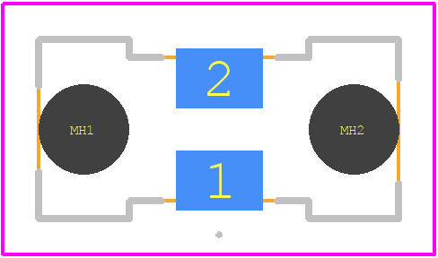 1275.1003 - MENTOR PCB footprint - Other - Other - 1275.1003-2