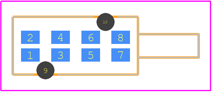 1296.1004 - MENTOR PCB footprint - Other - Other - 1296.1004