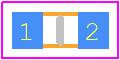 3412.0124.22 - SCHURTER PCB footprint - Fuses Chip - Fuses Chip - 3412.0124.22