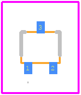 MCH3382-TL-W - onsemi PCB footprint - Other - Other - SC-70FL