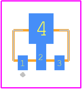 BFQ19S - Infineon PCB footprint - Other - Other - SOT89_ffw