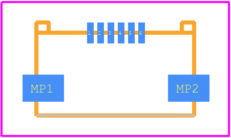 505110-0692 - Molex PCB footprint - Other - Other - 505110-0692-2