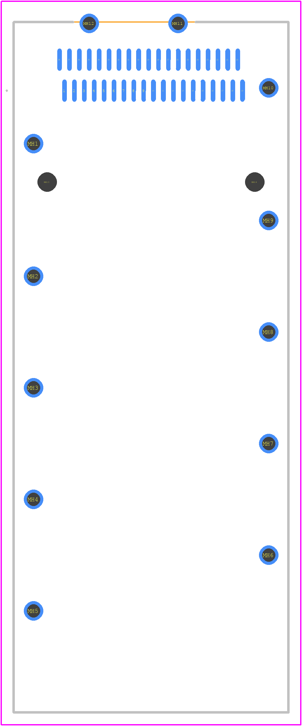 1551892-1 - TE Connectivity PCB footprint - Other - Other - 1551892-1-6
