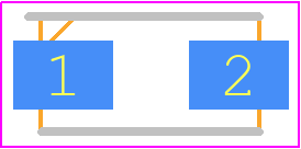 SS14 - SLKORMICRO Elec. PCB footprint - Diodes Moulded - Diodes Moulded - SMA/DO-214AC----