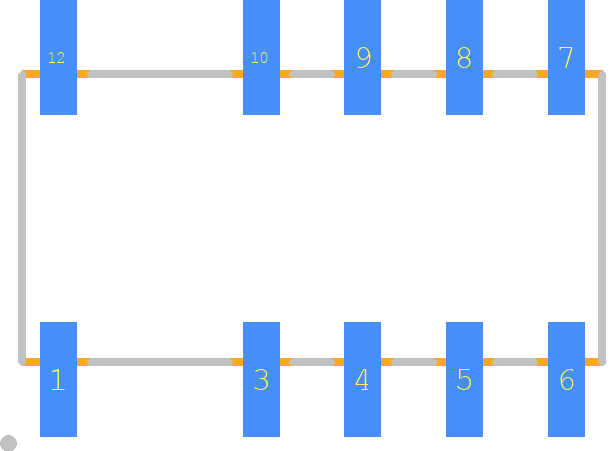 V23079-D2001-B301 - TE Connectivity PCB footprint - Other - Other - SMT-Relay-LongTerminals