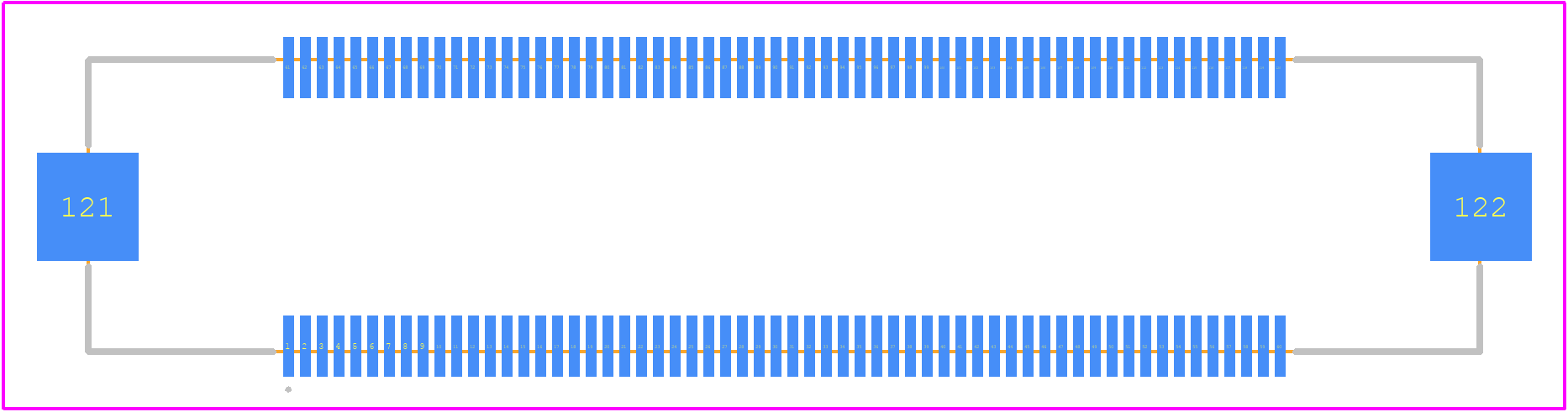 FX20-120P-0.5SV15 - Hirose PCB footprint - Other - Other - FX20-120P-0.5SV15-2