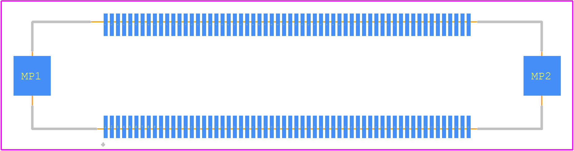 FX20-120P-0.5SV20 - Hirose PCB footprint - Other - Other - FX20-120P-0.5SV20-1