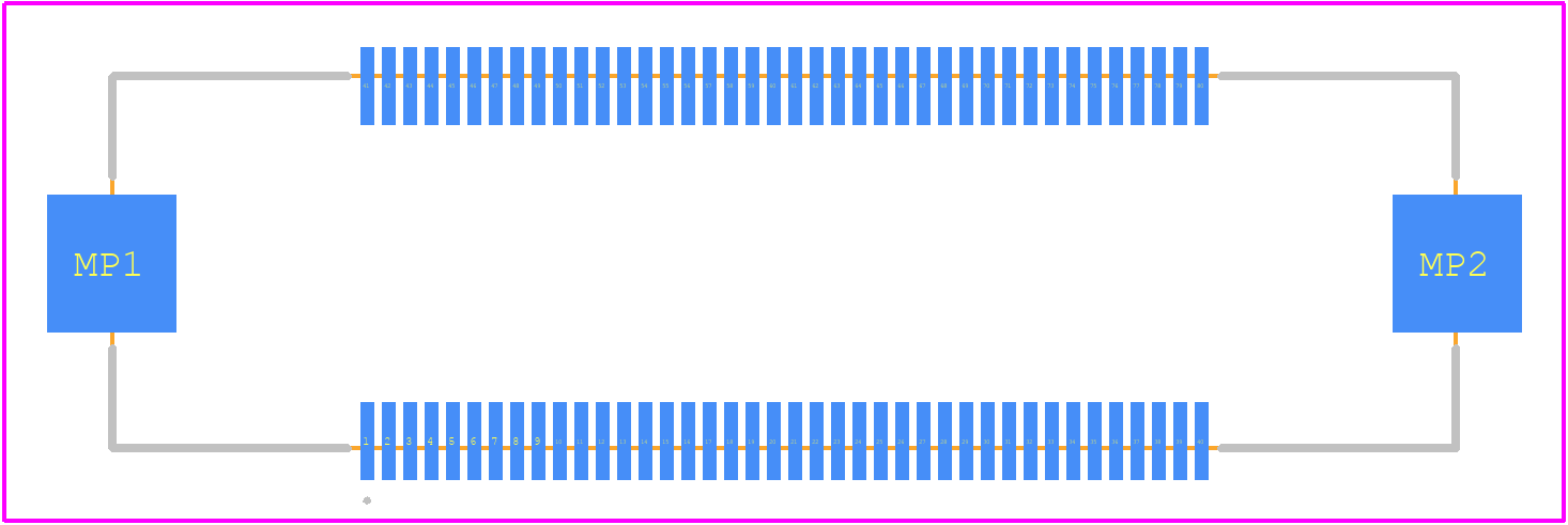 FX20-80P-0.5SV15 - Hirose PCB footprint - Other - Other - FX20-80P-0.5SV15-3