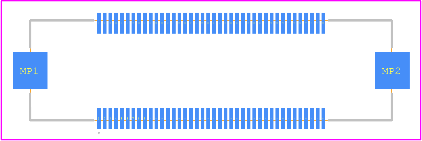 FX20-80P-0.5SV20 - Hirose PCB footprint - Other - Other - FX20-80P-0.5SV20-2
