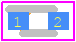 D5V0F1U2S9-7 - Diodes Incorporated PCB footprint - Small Outline Diode Flat Lead - Small Outline Diode Flat Lead - D5V0F1U2S9-7*