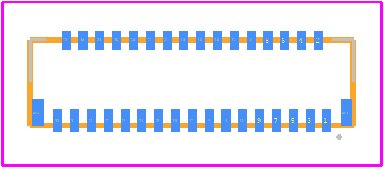 FH35C-33S-0.3SHW(50) - Hirose PCB footprint - Other - Other - FH35C-33S-0.3SHW(50)-2