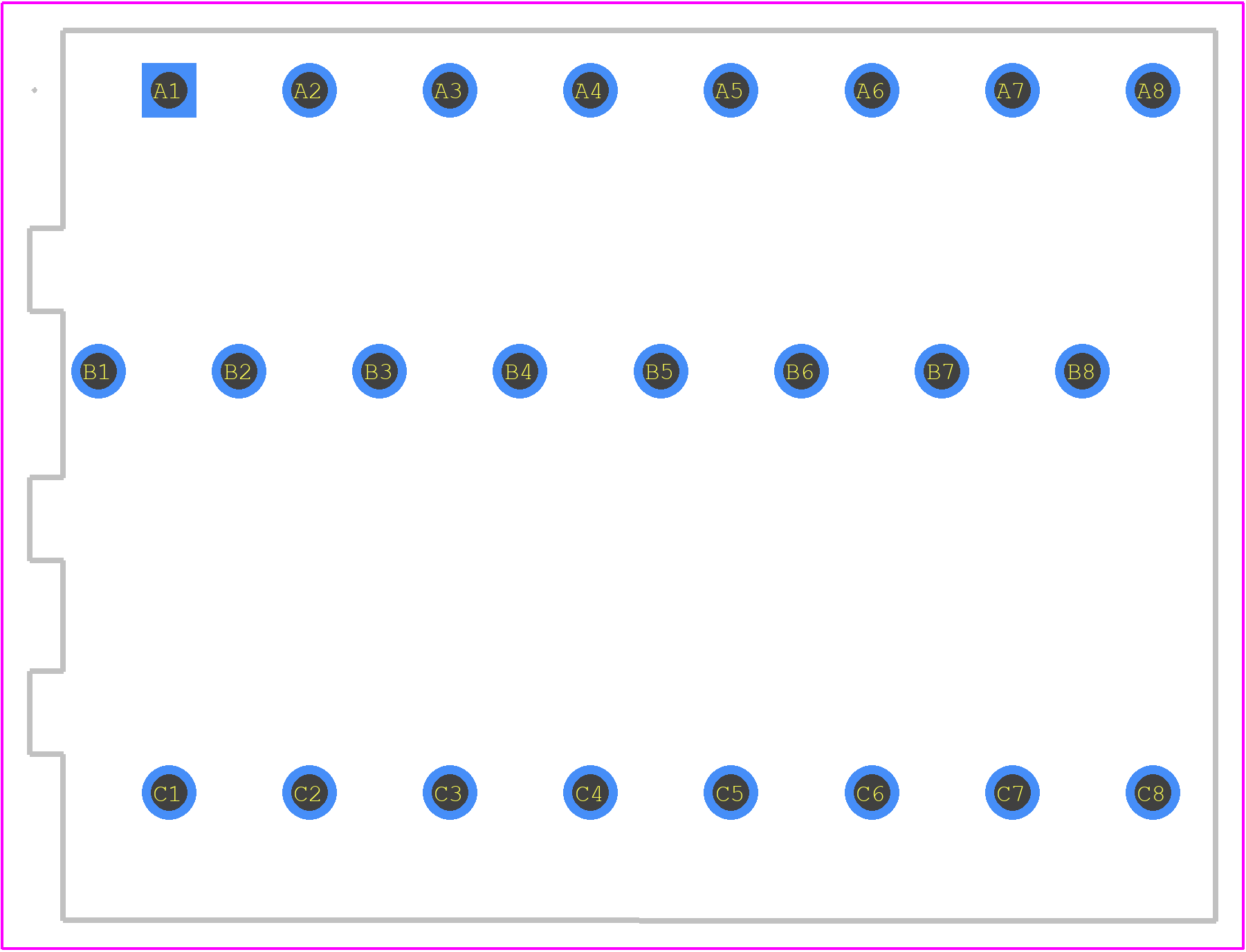 1891276 - Phoenix Contact PCB footprint - Other - Other - 1891276-3