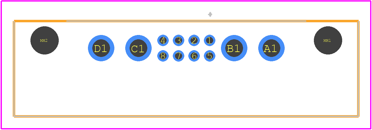 G125-MH10805M4-2AD2ADP - Harwin PCB footprint - Other - Other - G125-MH10805M4-2AD2ADP-3